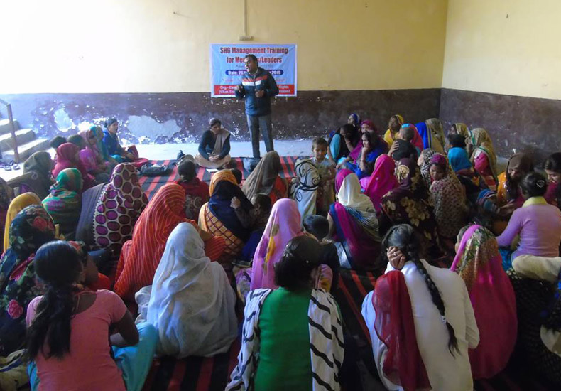 management training for members leaders of shgs